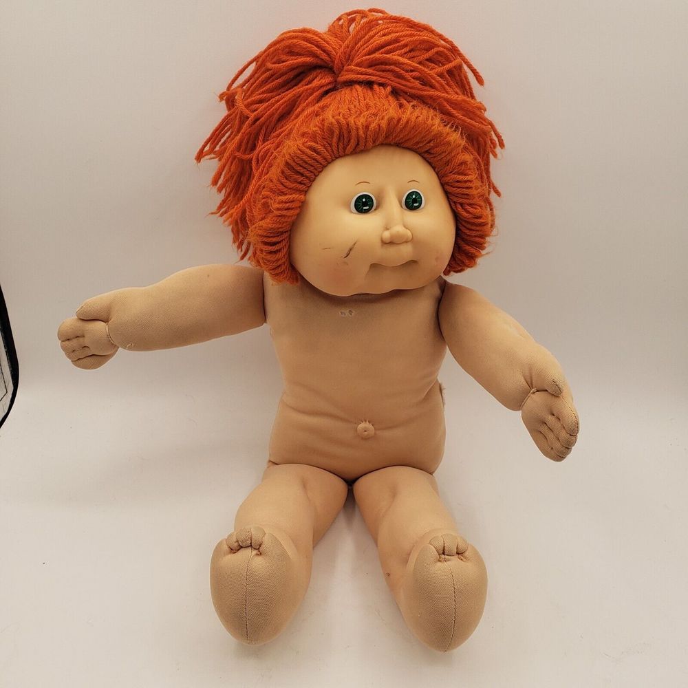 Vintage Cabbage Patch Doll Ginger Hair Blue Eyes HM‎ 12 1984 or 1987